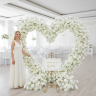 Wholesale Luxury Faux Flower Wedding Arch Arrangements For Elegant Bridal Parties And Events