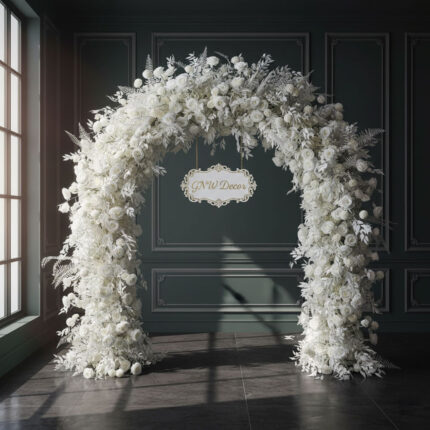GNW Factory Price High Quality Easy Assembly Design Wedding Arch For Church Weddings