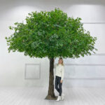 Premium Quality Artificial Flowering Tree And Crystal Centerpieces For Wedding
