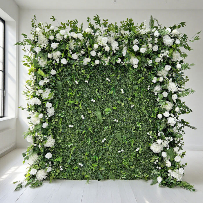 Explosive New Products 2026 Artificial Flower Wall Panel for Wedding Decoration - Image 2