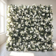 Wholesale Customization 2026 Trends Artificial Flower Wall for Wedding Decor - Image 2