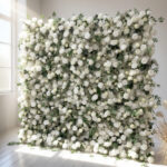 New Design wholesale 2026 Artificial Flower Wall Panel for Wedding Decoration Business