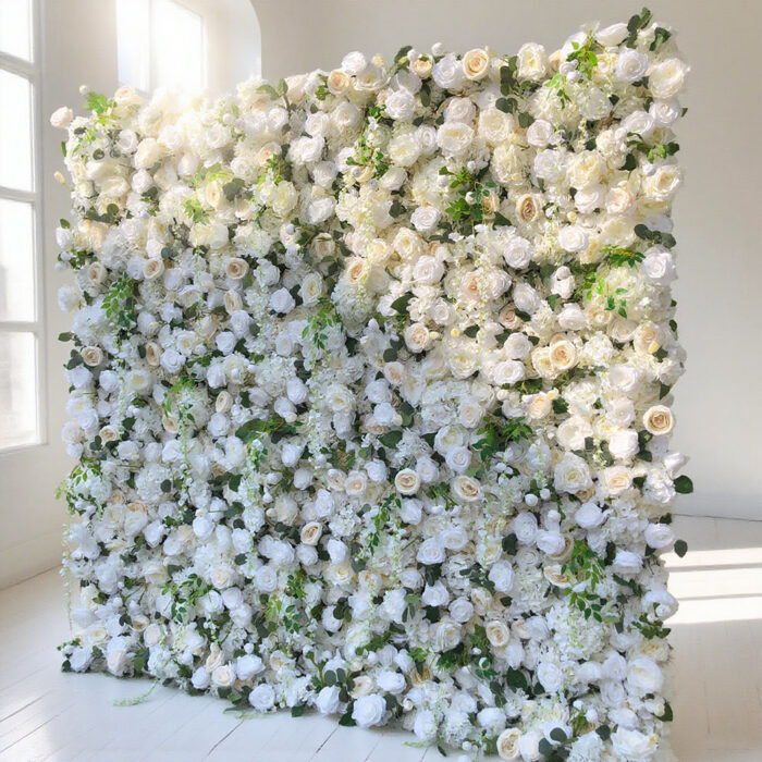 Wholesale Of New Features 2026 Waterproof Artificial Flower Wall for Wedding - Image 3