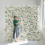 Wholesale Of New Features 2026 Waterproof Artificial Flower Wall for Wedding