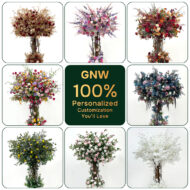 GNW Factory Wholesale Artificial Faux Tree at Table Centerpieces For Events Decor - Image 2
