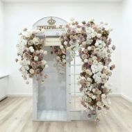 Hotel Ballroom Wedding and Events Decoration with Elegant Artificial flowers