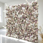 Wholesale New Trends 2025 Artificial Flower Wall for Wedding Stage Party Decoration