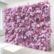 Wholesale New Materials Eco-Friendly Artificial Flower Wall Panel for Wedding Decoration