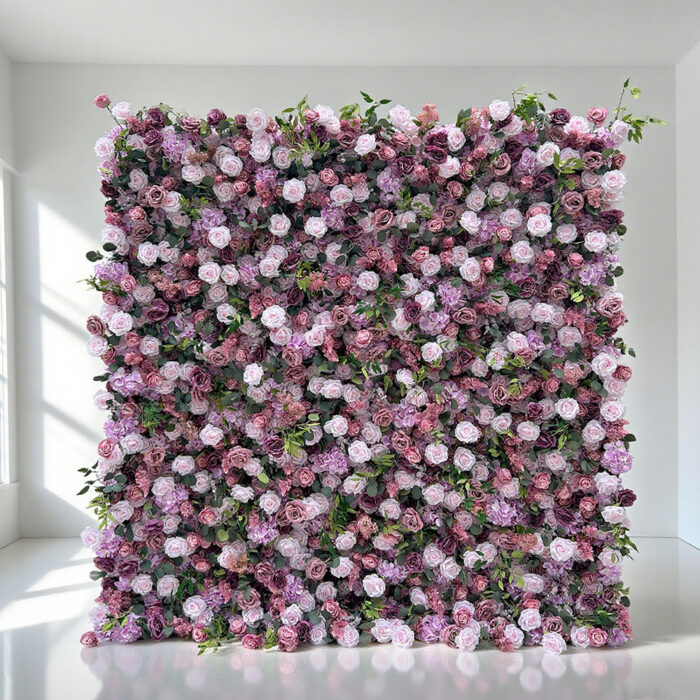 Wholesale High Quality Stock Available Artificial Flower Wall for Wedding Decoration - Image 2