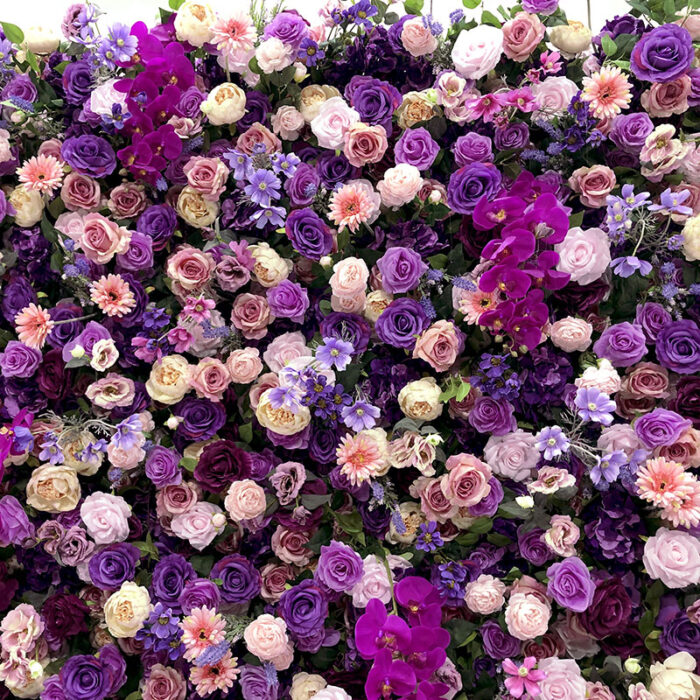 Wholesale Popular Artificial Flower Wall Designs for Wedding Decoration Retailers - Image 2