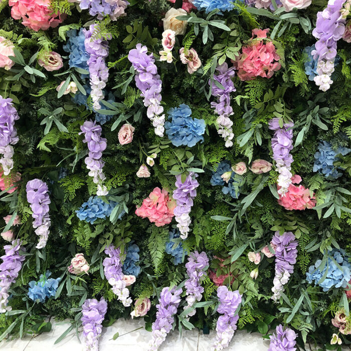 Wholesale Private Label Artificial Flower Wall Panel for Wedding Decoration Brands - Image 2