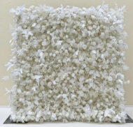 Custom Label Wholesale Service for Artificial Flower Wall Wedding Decoration