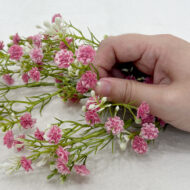 GNW Rose Red Artificial Baby's Breath MYZ-98 - Image 2