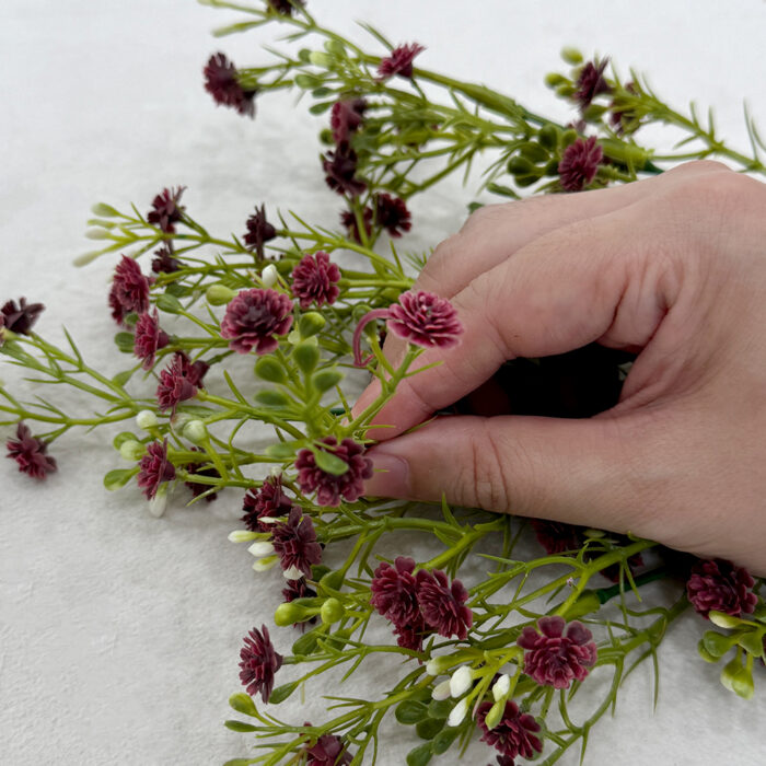 GNW Wine Artificial Baby's Breath MYZ-102 - Image 2