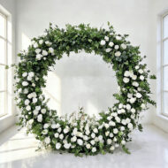 High Quality Artificial Flower Wedding Arch Backdrop Wedding Decoration With Free Shipping