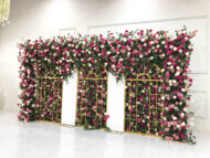 Wholesale Artificial Flower Wedding Arch Backdrop Custom Sizes For Wedding Decoration Business - Image 2