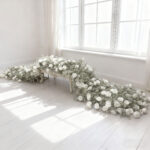 Wholesale artificial flower runner for table available from our factory with superior quality and custom options