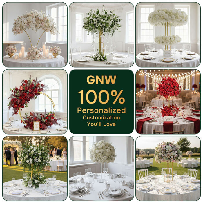 Custom Design Wedding Decoration Table Runner Centerpieces for Special Events - Image 4