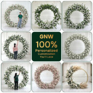 High Quality Artificial Flower Wedding Arch Backdrop Wedding Decoration With Free Shipping - Image 5