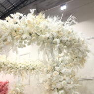 Romantic Wedding Arch Backdrop Artificial Flower Decoration Factory Direct Cheap Wedding Decor - Image 2