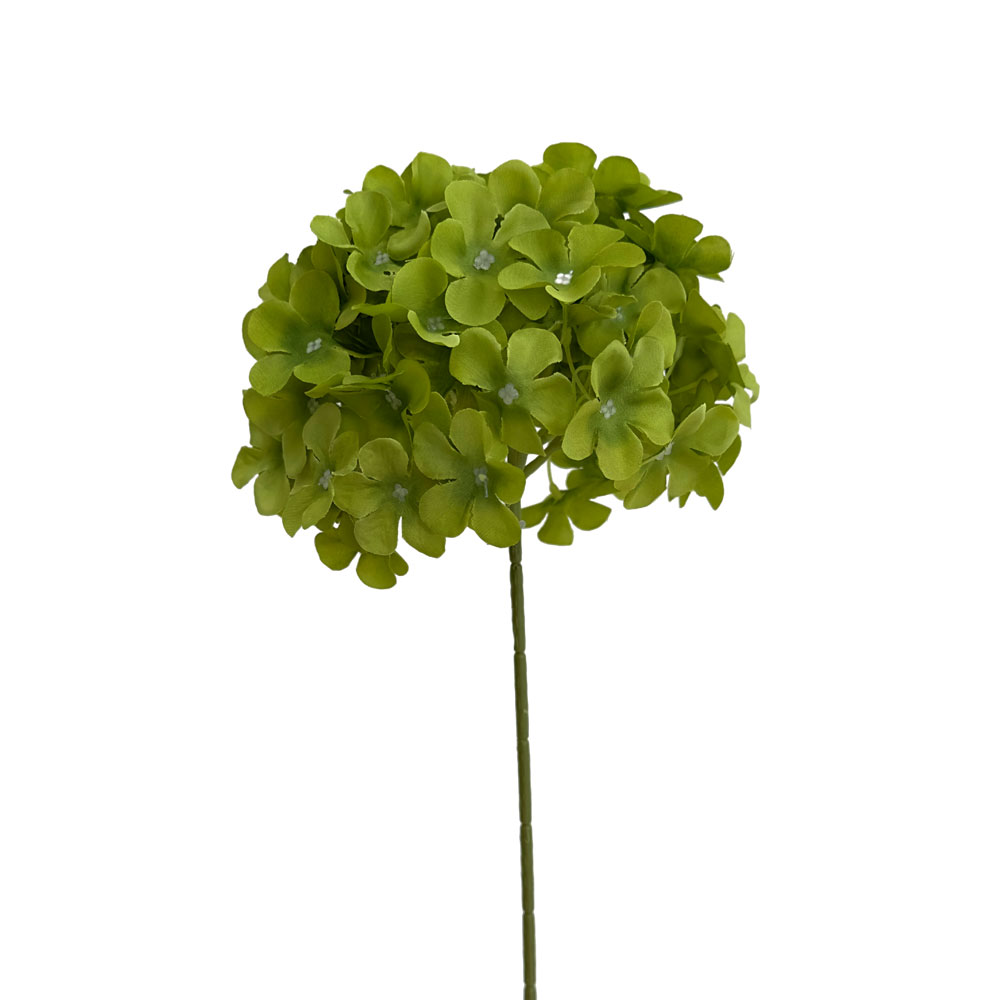 1 (2) GNW Green Artificial Hydrangea JLL-09 - Image 1
