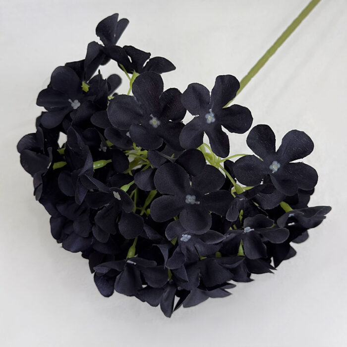 GNW Black Artificial Hydrangea JLL-17 - Image 2