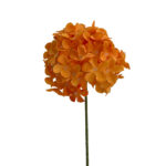 GNW Orange Artificial Hydrangea JLL-15-1