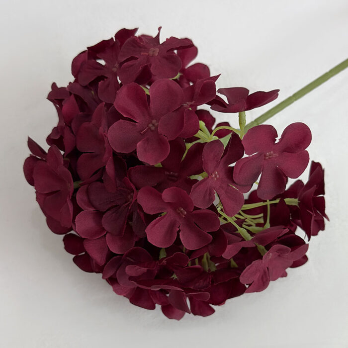 GNW Red Artificial Hydrangea JLL-14 - Image 2