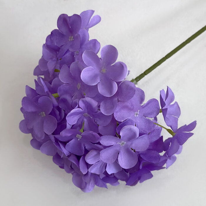 GNW Purple Artificial Hydrangea JLL-12 - Image 2